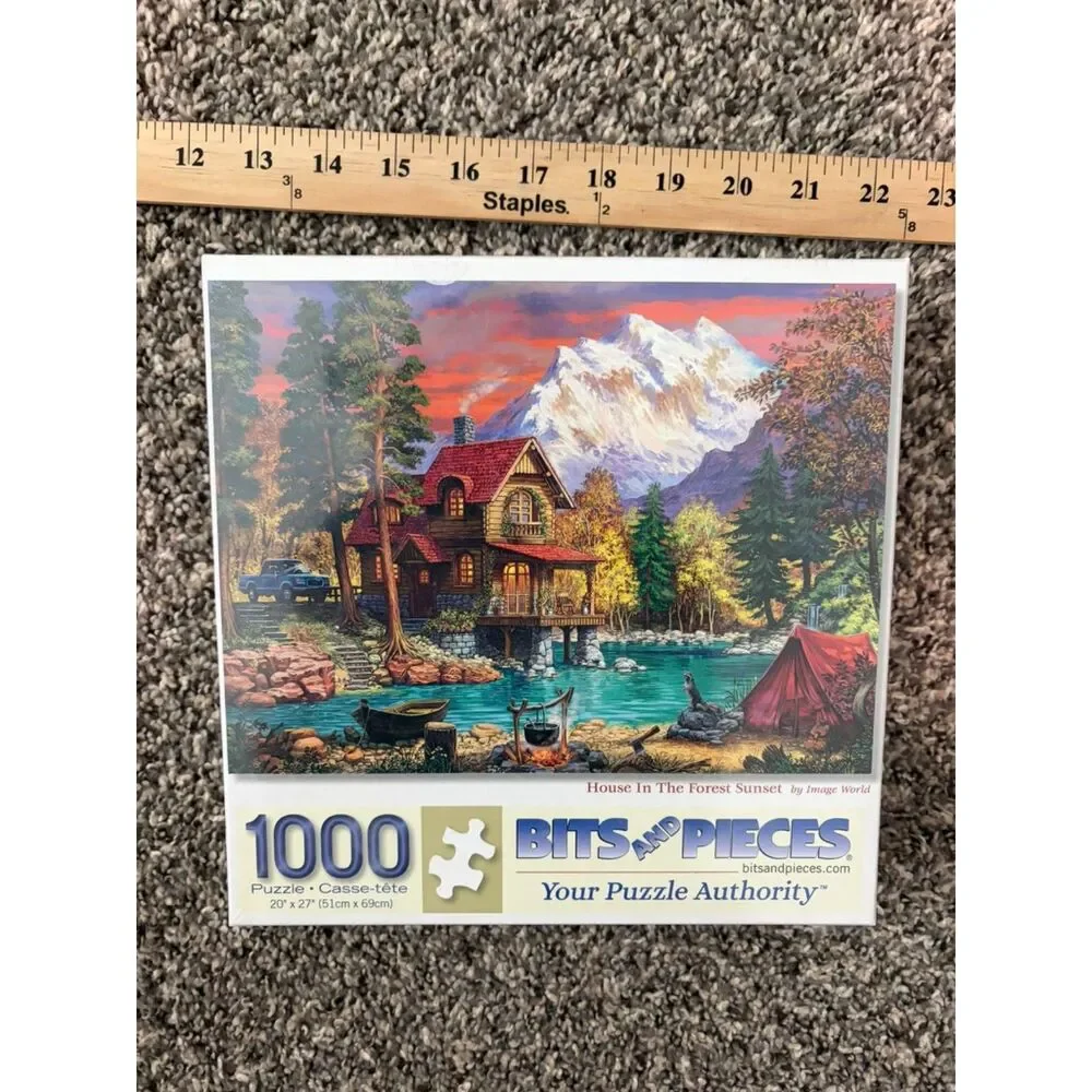Bits and Pieces 1000 pc puzzle sealed NIB
